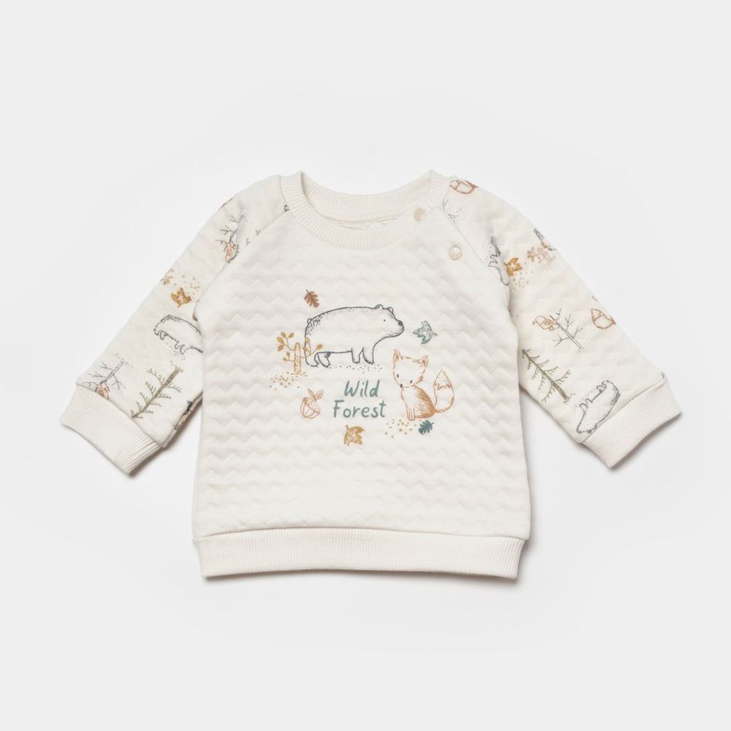 Bibaby Wild Forest 2'li Bebek Takım 59811 Bej
