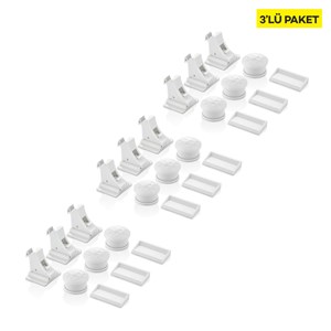 Babyjem Mıknatıslı 632 Çekmece Kilidi 3 x 3 