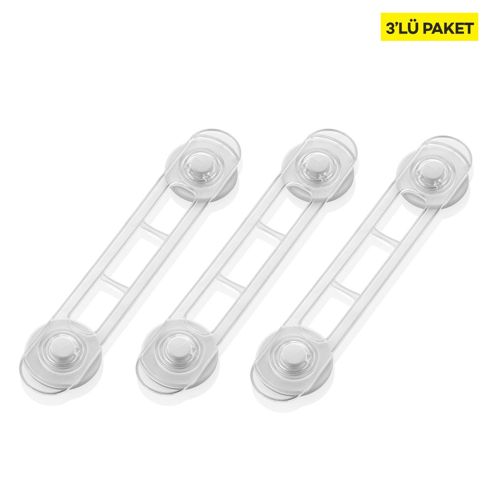 Babyjem ART-054 Çok Amaçlı Kilit 3Lü 