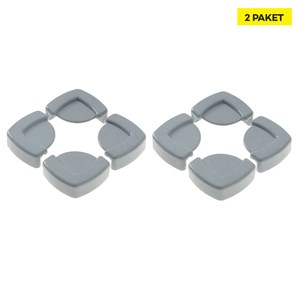 Babyjem ART-052 Köşe Koruyucu 4x2 Gri