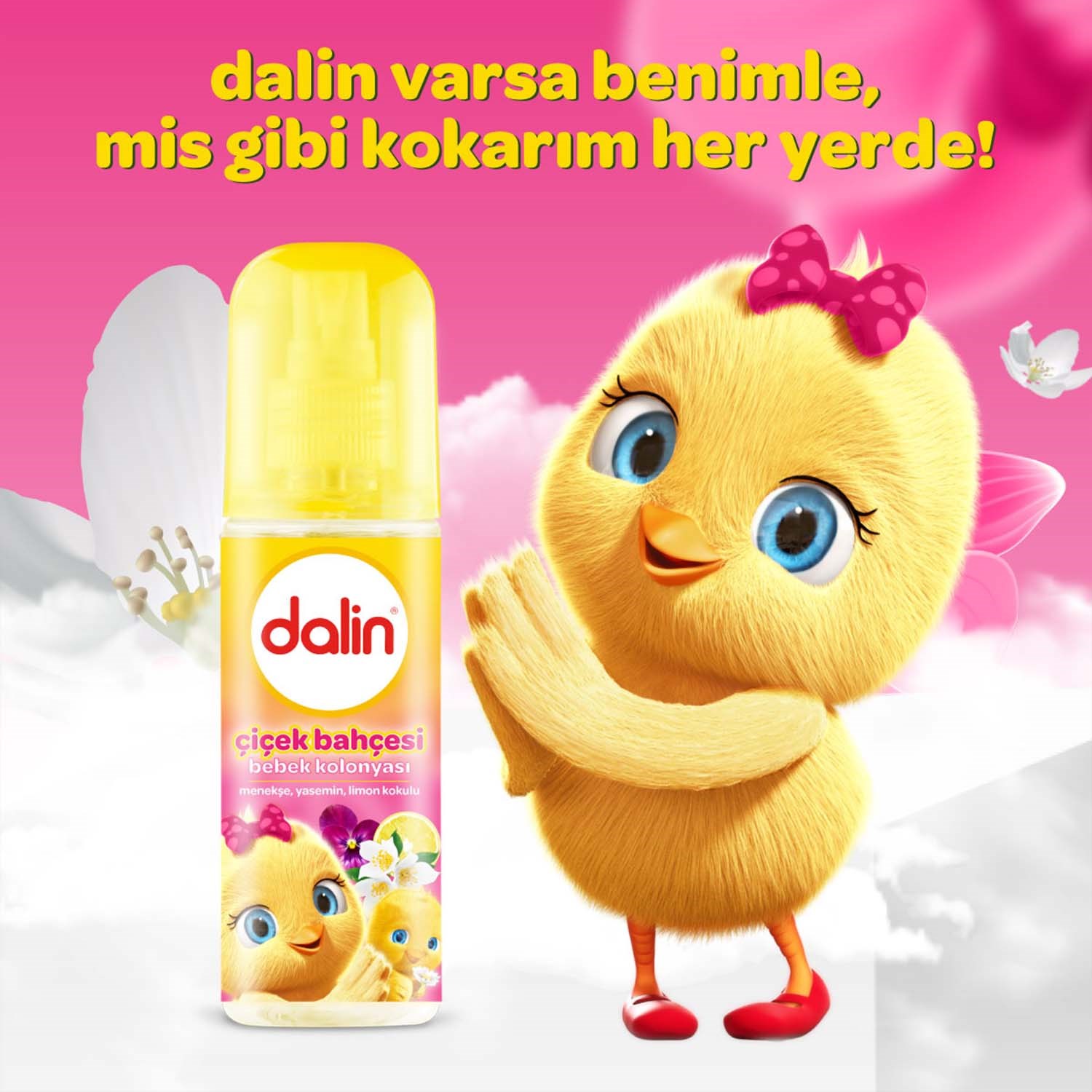 Dalin Çiçek Bahçesi Bebek Kolonyası 150 ml 
