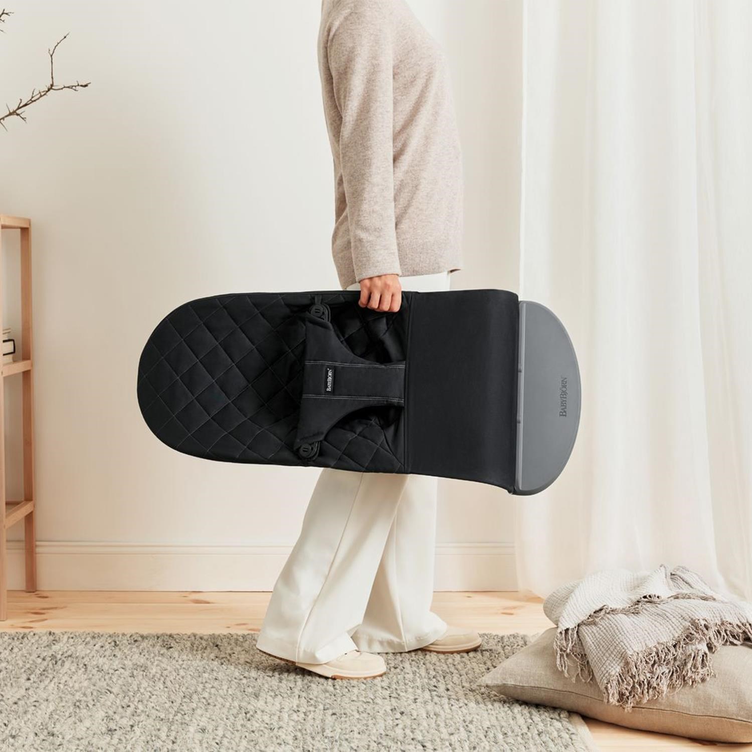 BabyBjörn Balance Bliss Ana Kucağı Woven Cotton Black