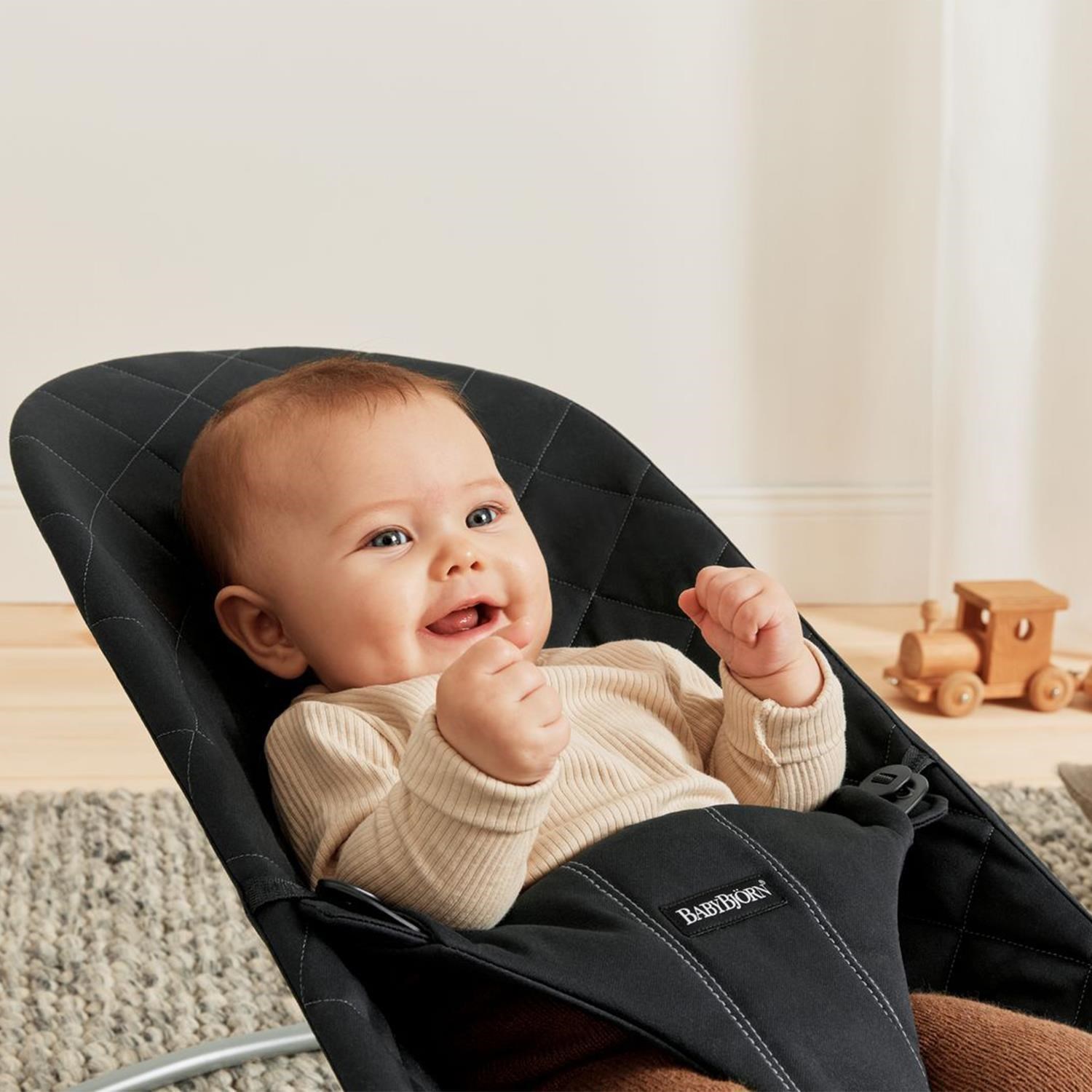 BabyBjörn Balance Bliss Ana Kucağı Woven Cotton Black