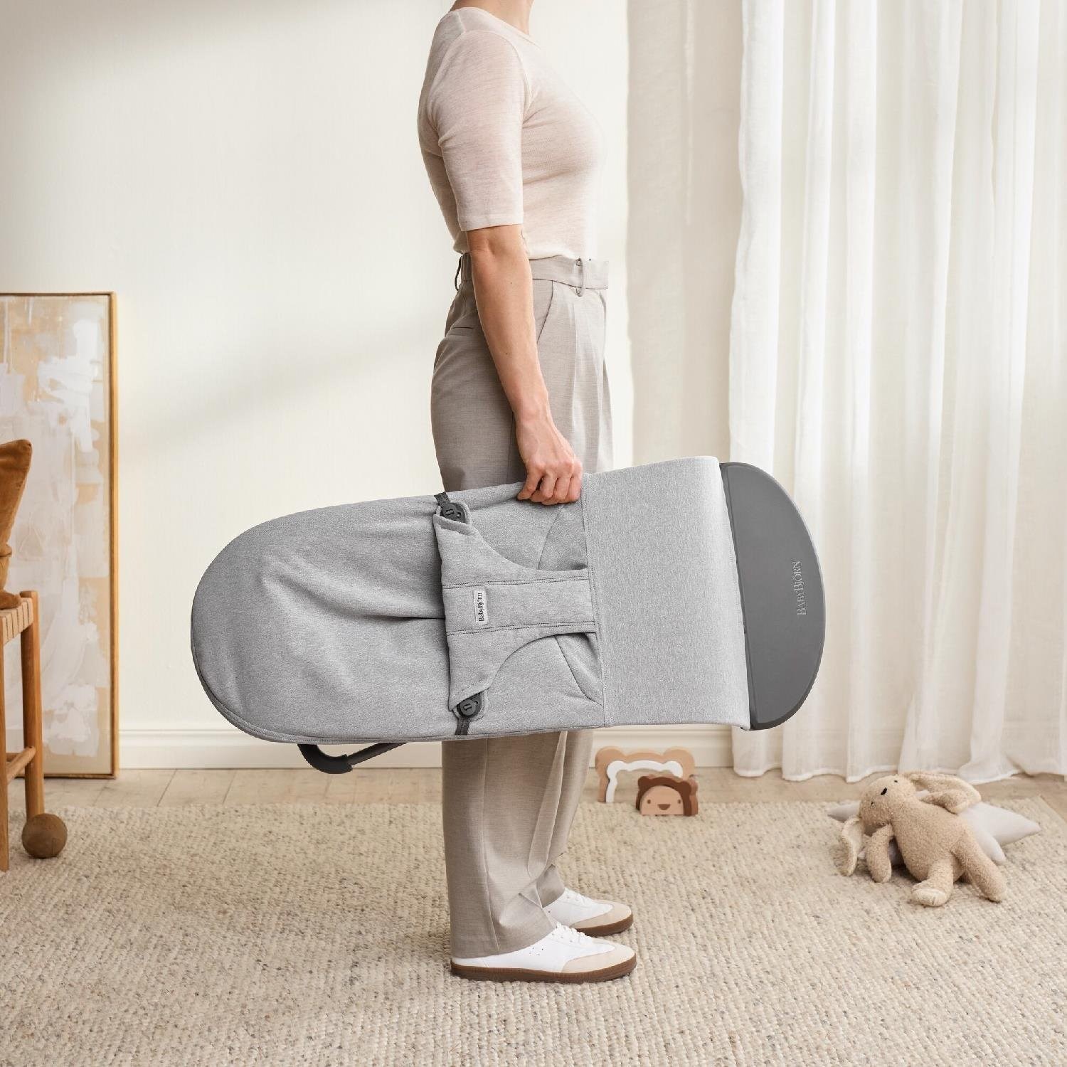 BabyBjörn Balance Bliss Ana Kucağı Woven Light Grey