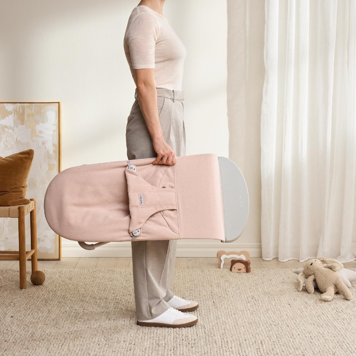 BabyBjörn Balance Bliss Ana Kucağı Woven Light Pink