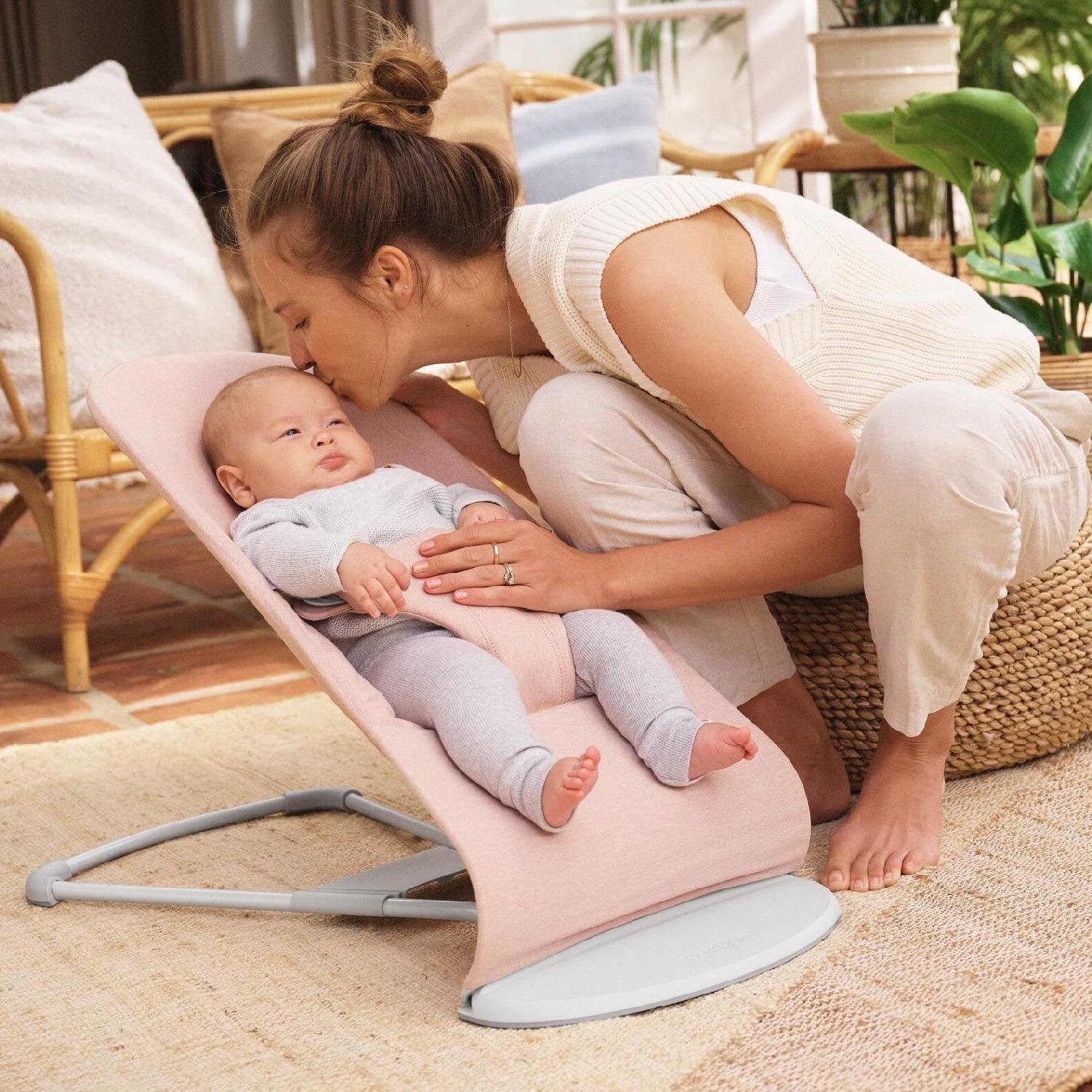 BabyBjörn Balance Bliss Ana Kucağı Woven Light Pink