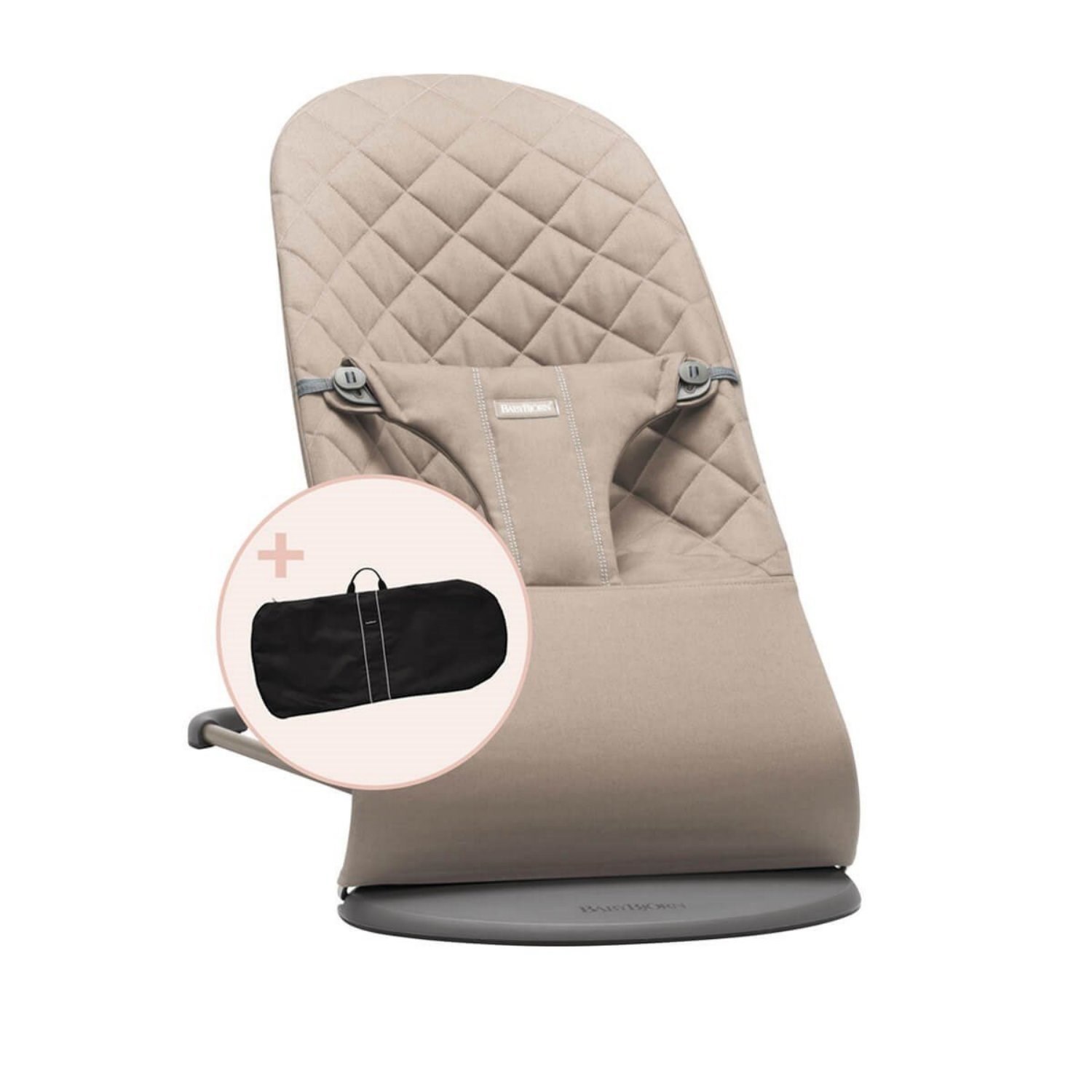 Babybjörn Balance Bliss Ana Kucağı Woven Cotton Çantalı Sand Grey
