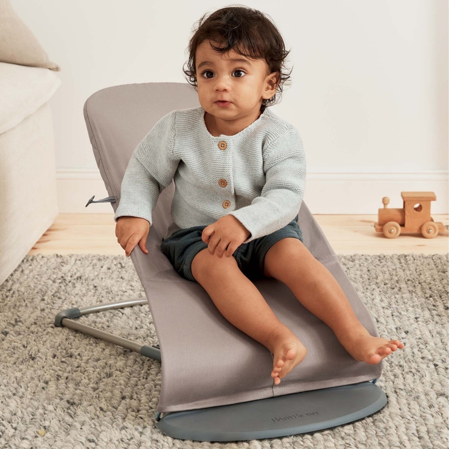 Babybjörn Bliss Ana Kucağı Woven Cotton Sand Grey