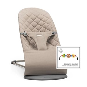 Babybjörn Bouncer Bliss Ana Kucağı Prom Cotton Sand Grey