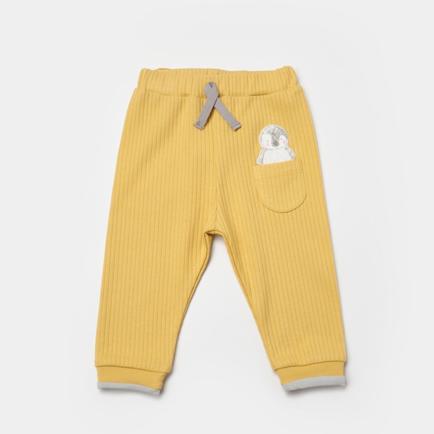 Biorganic Penguin Club Bebek Pantolonu 57927 Ekru-Gri