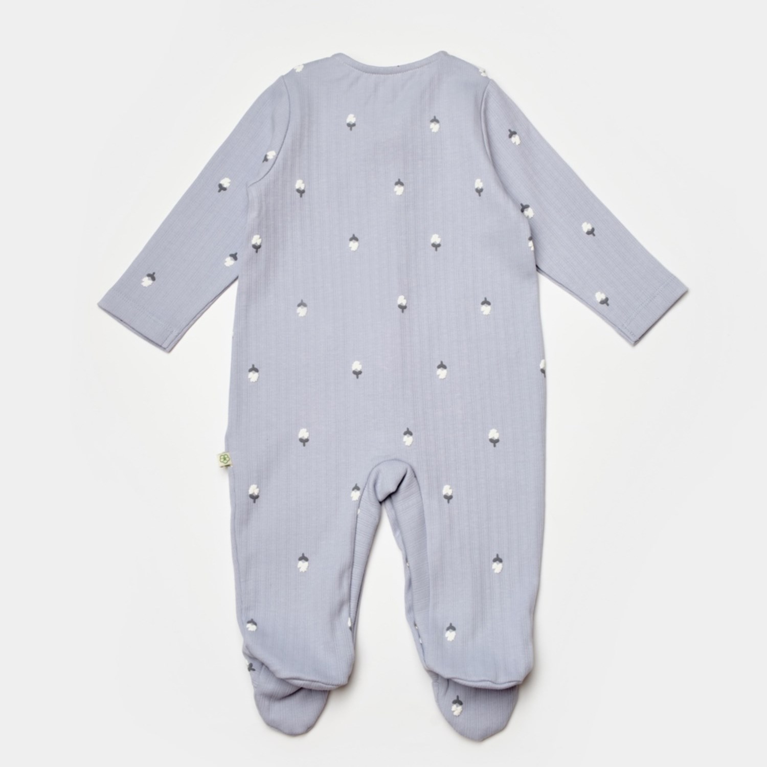Biorganic Love Floral Bebek Tulum 60790 Ekru-Lila