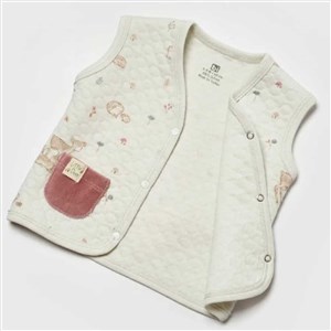 Bibaby Little Deer Bebek Yeleği 61509 Mint