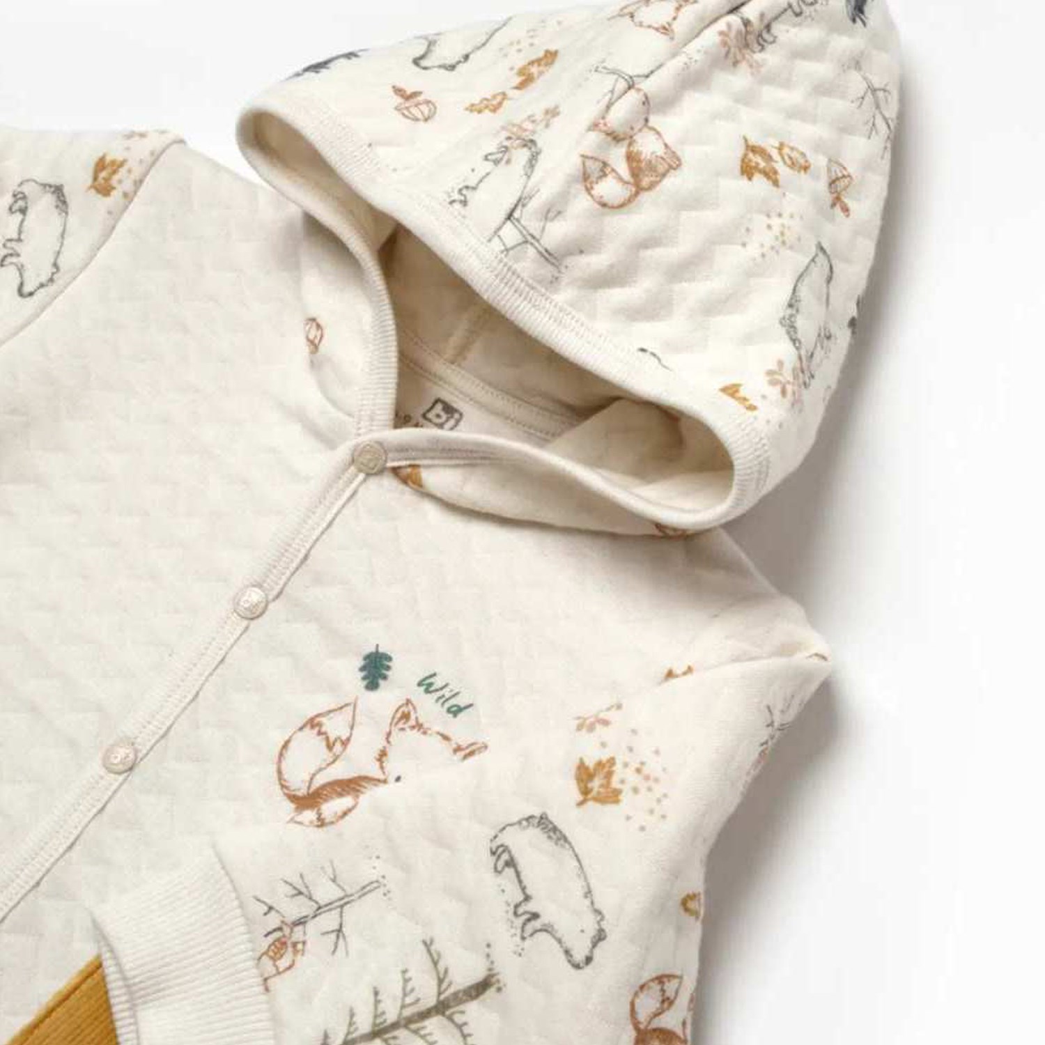 Bibaby Wild Forest Bebek Sweat 61512 Bej