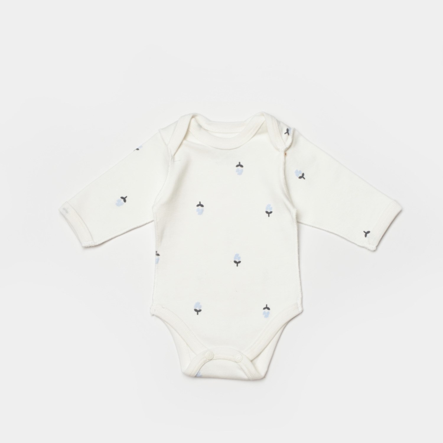 Biorganic Love Floral Prematüre 4'lü Hastane Çıkış Seti 82063 Ekru