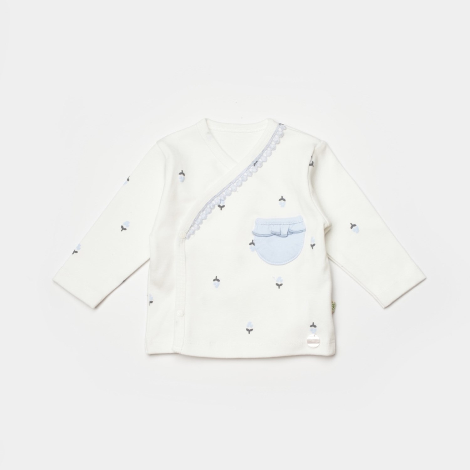 Biorganic Love Floral 3'lü Bebek Takım 73346 Ekru