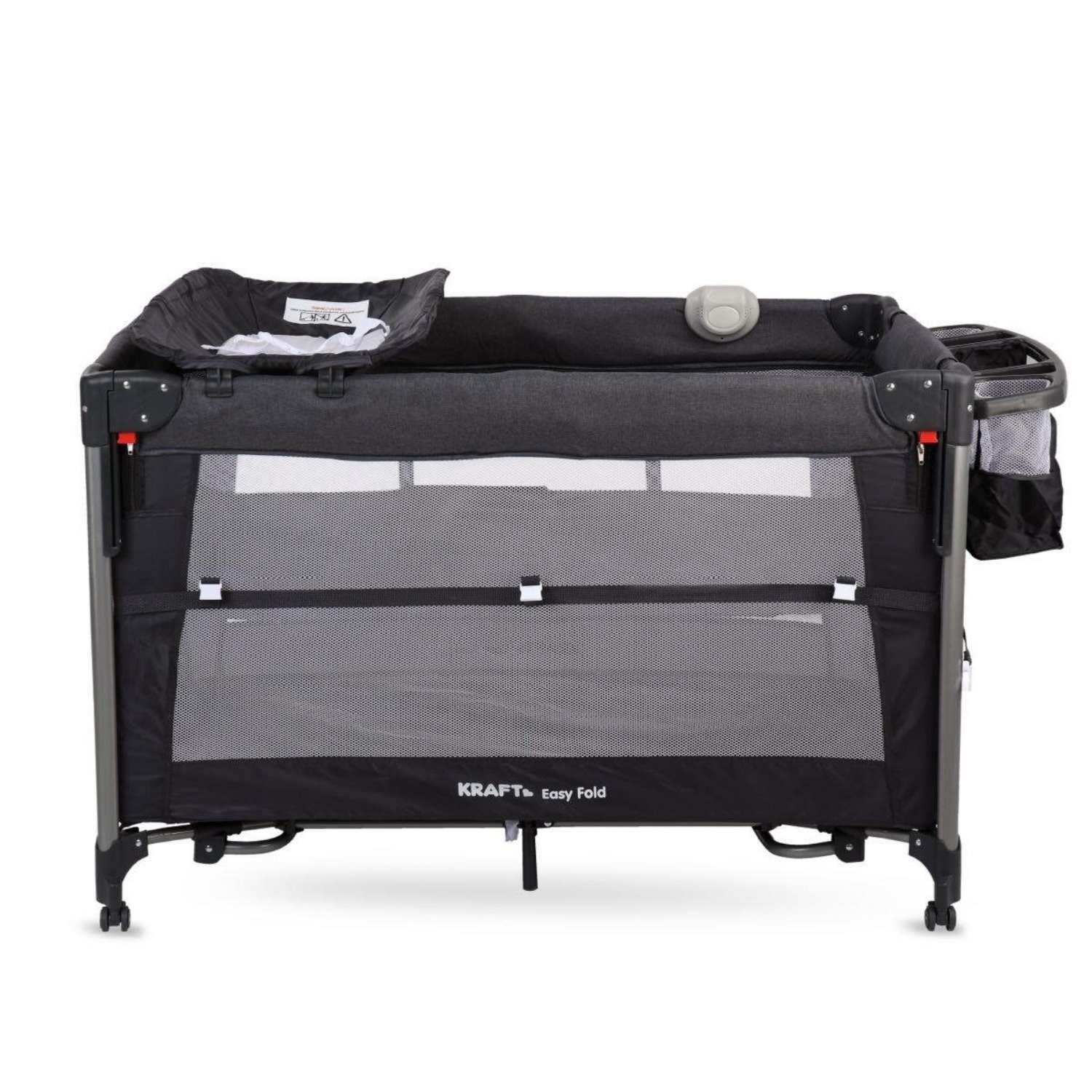 Kraft Easy Fold Anne Yanı Oyun Parkı 70x110 Cm Dark Grey