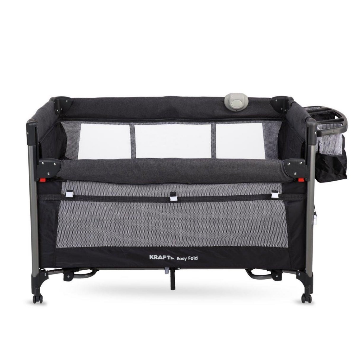 Kraft Easy Fold Anne Yanı Oyun Parkı 70x110 Cm Dark Grey