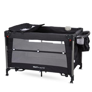 Kraft Easy Fold Anne Yanı Oyun Parkı 70x110 Cm Dark Grey