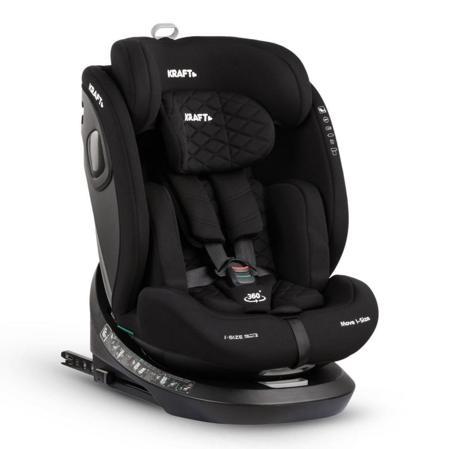 Kraft Move I-Size Oto Koltuğu 0-36 KG Black