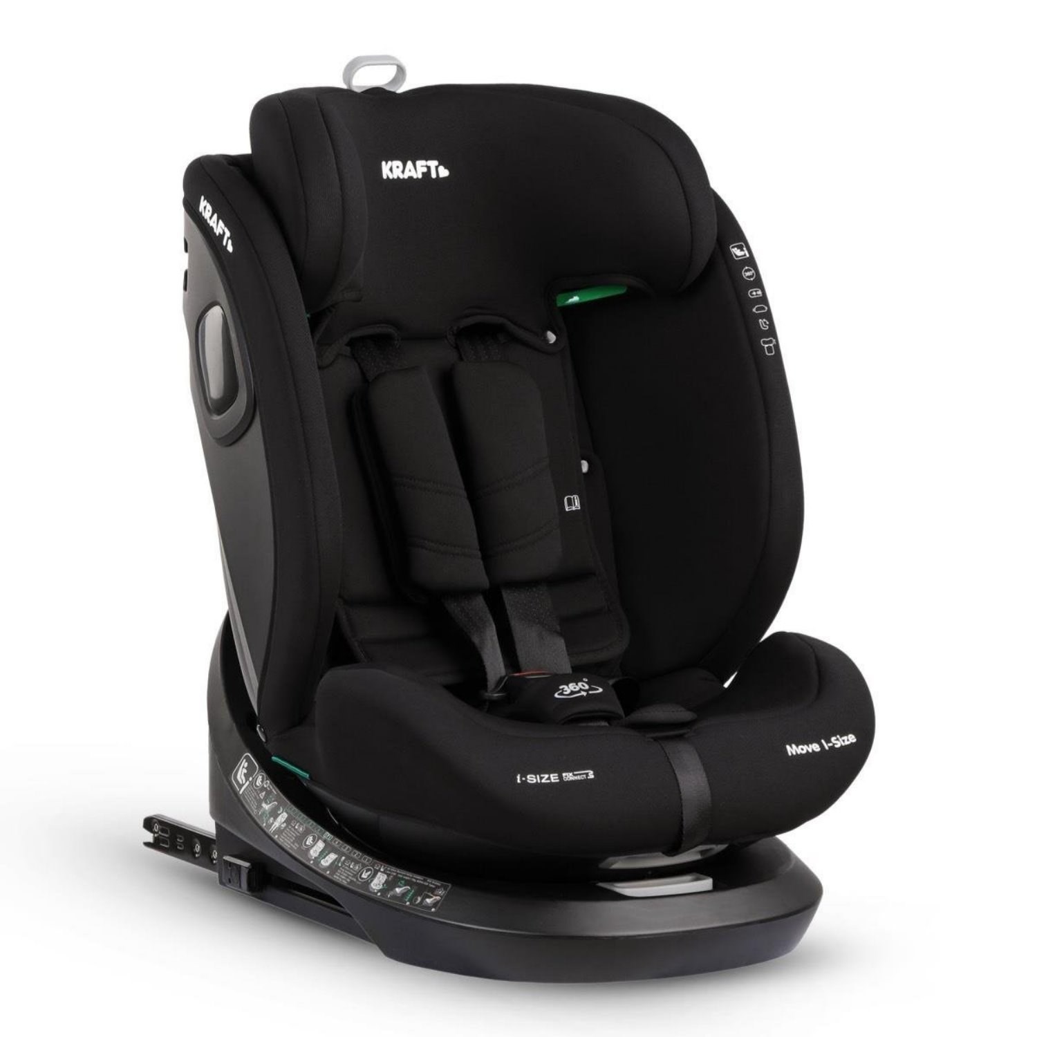 Kraft Move I-Size Oto Koltuğu 0-36 KG Black