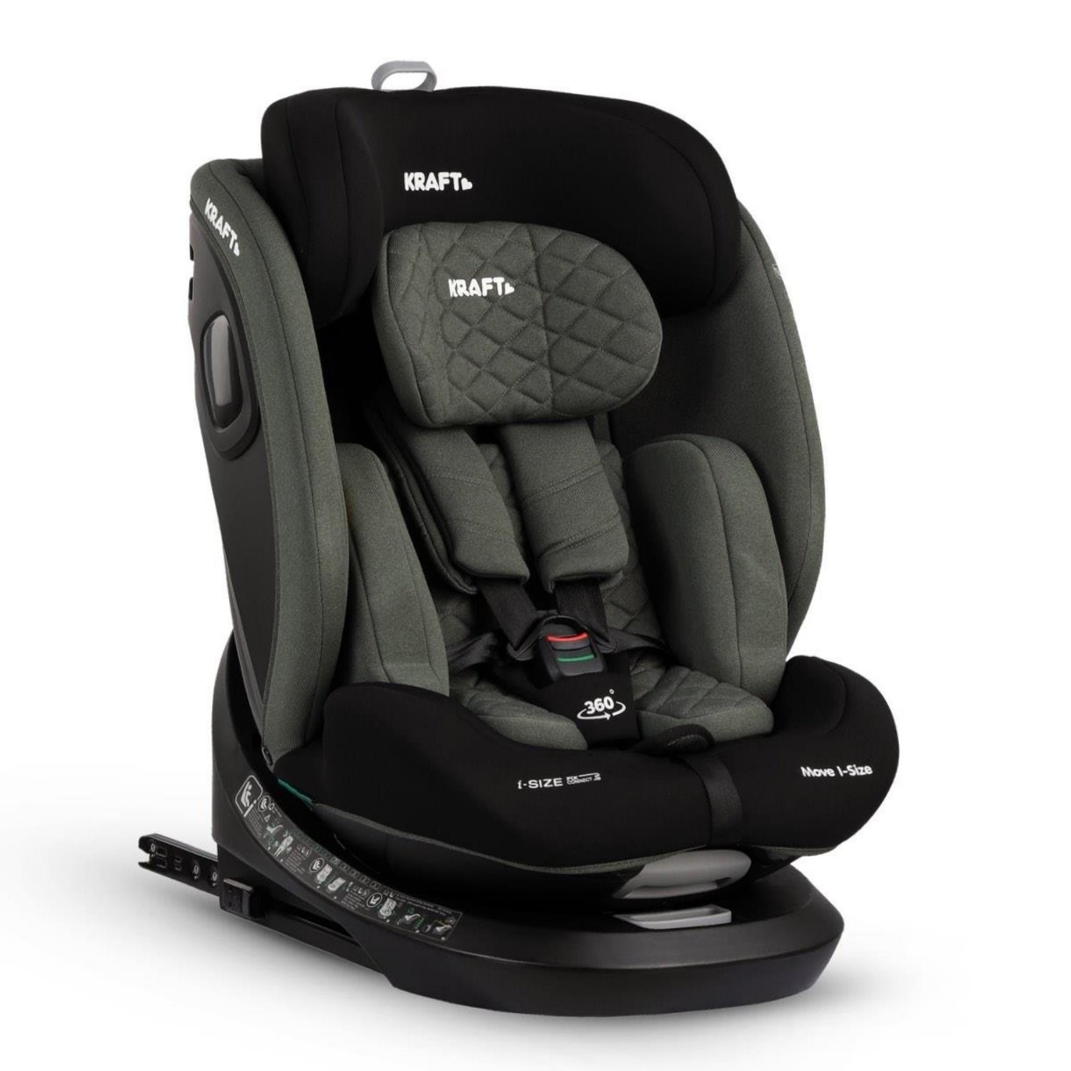 Kraft Move I-Size Oto Koltuğu 0-36 KG Black-Green