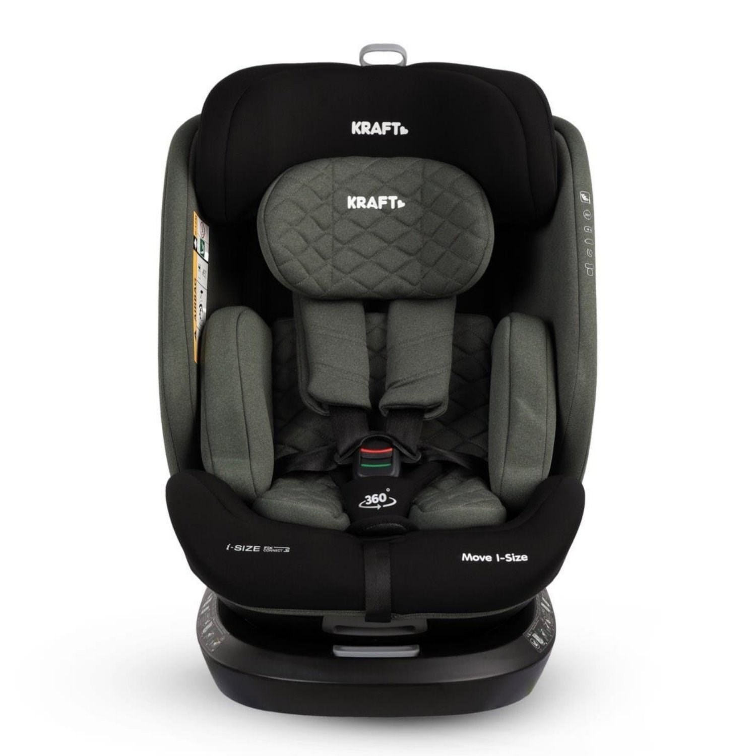 Kraft Move I-Size Oto Koltuğu 0-36 KG Black-Green