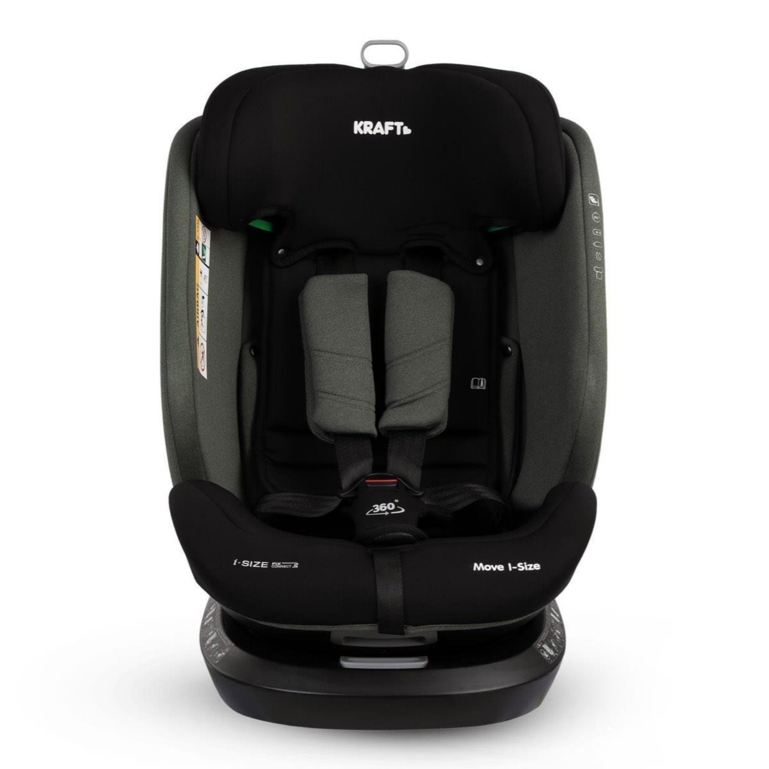 Kraft Move I-Size Oto Koltuğu 0-36 KG Black-Green