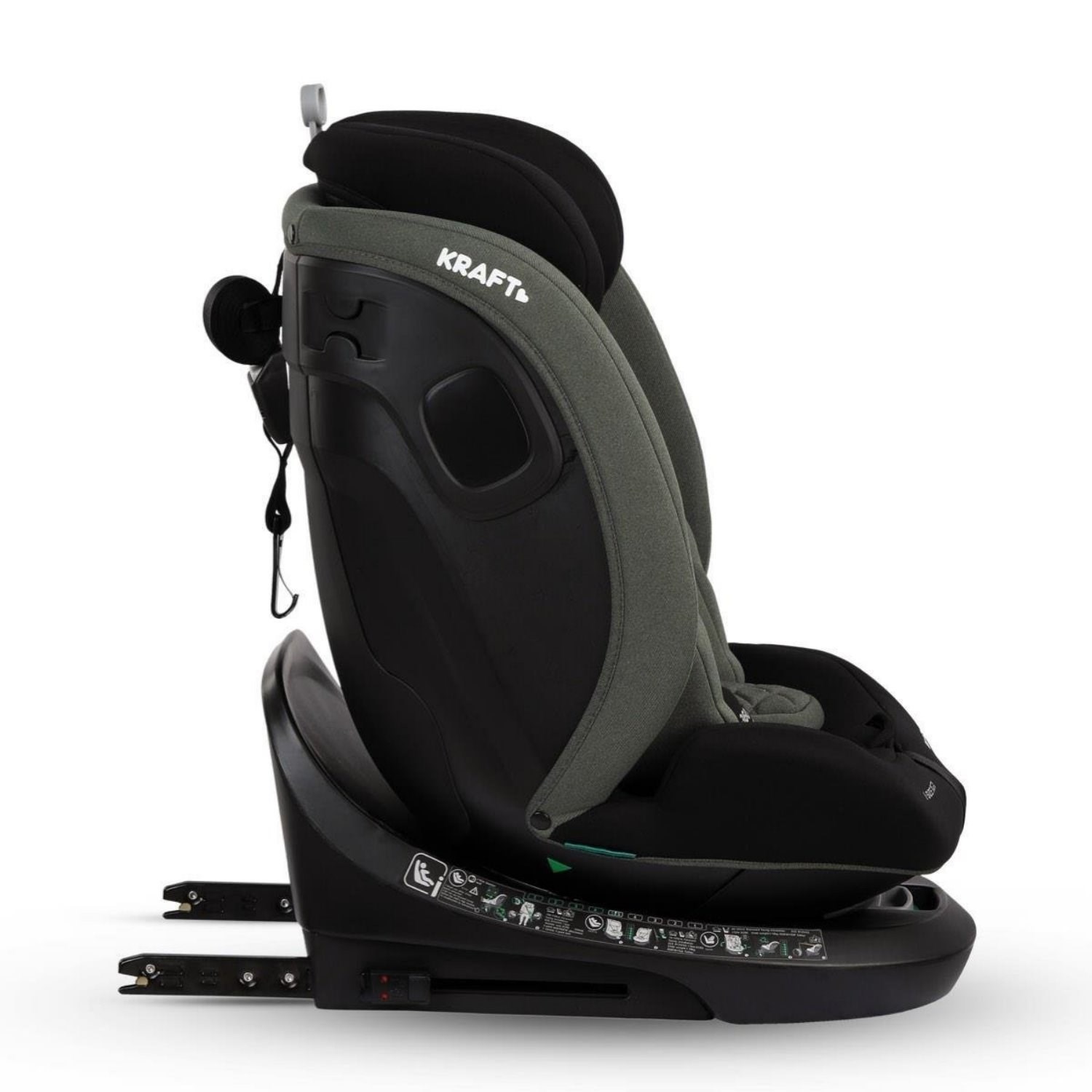 Kraft Move I-Size Oto Koltuğu 0-36 KG Black-Green