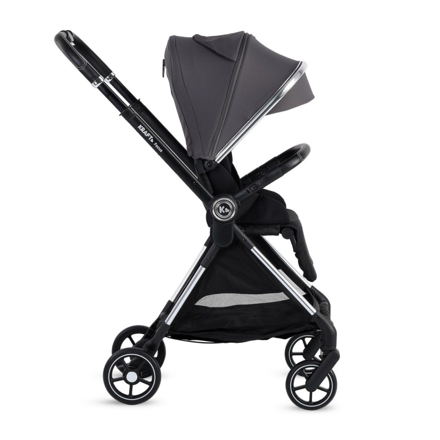Kraft Focus Travel Sistem Bebek Arabası  Grey