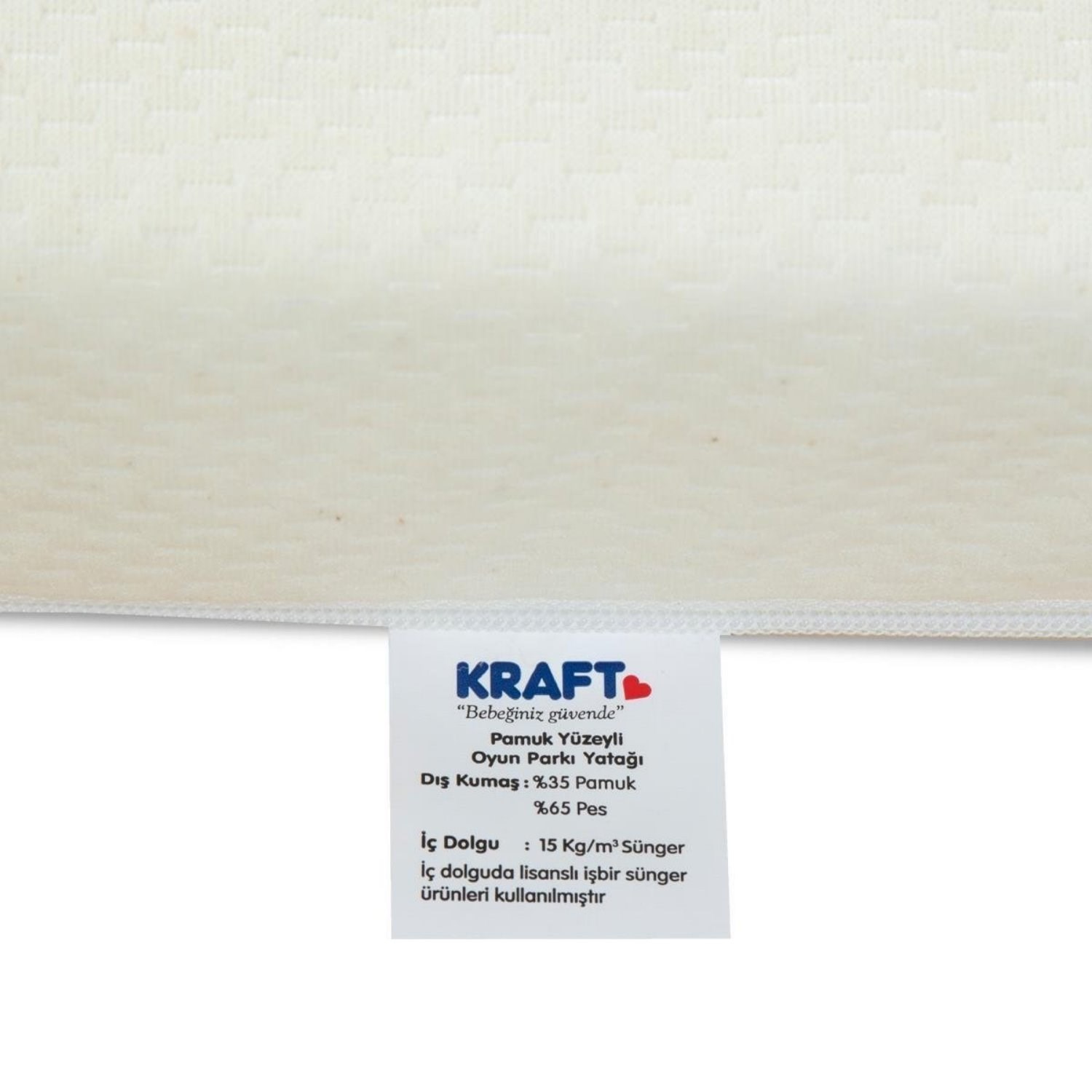 Kraft Pamuk Yüzeyli Sünger Yatak (8 Cm 70x110 Cm) 
