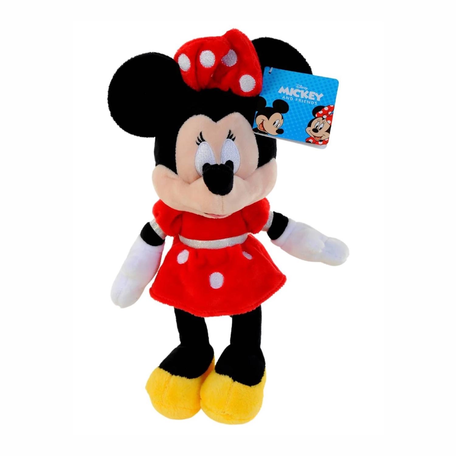 Disney Kırmızı Elbiseli Minnie 25 Cm S00003414 Kırmızı