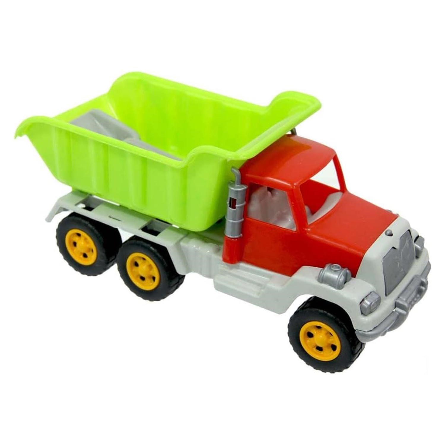 Uçar Kids Oyuncak Damperli Kürekli Kamyon 102U Turuncu-Yeşil