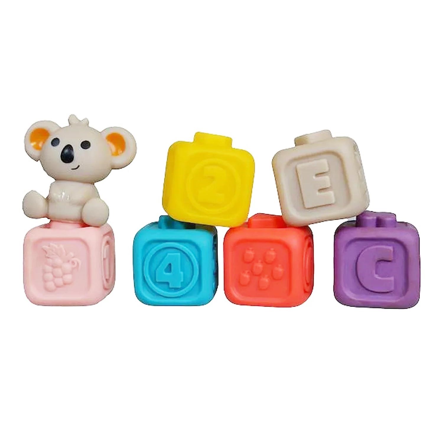 Erpa Masal Soft Aktivite Küpler Koala 7'li Set 661914 Renkli