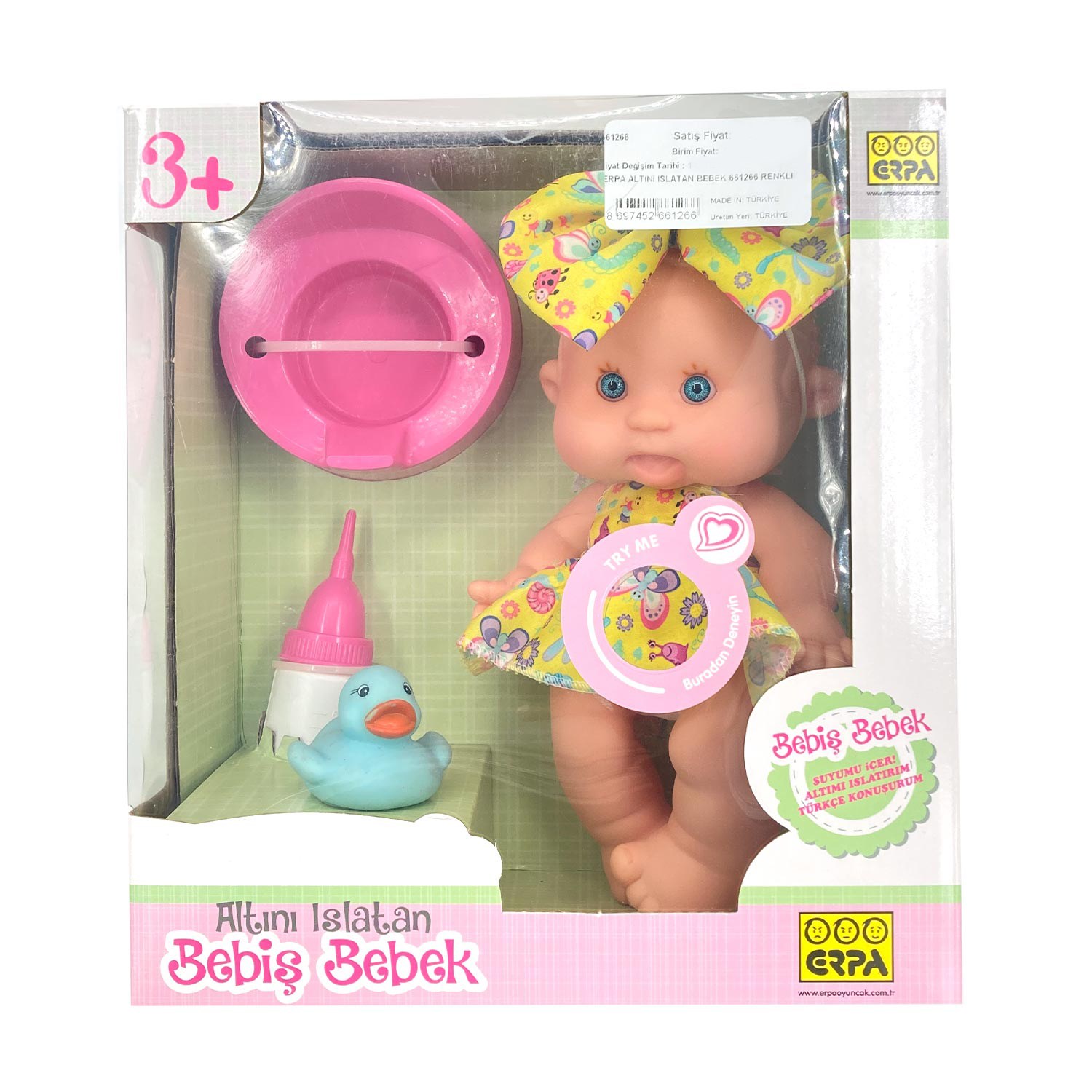 Erpa Altını Islatan Bebek 661266 Renkli