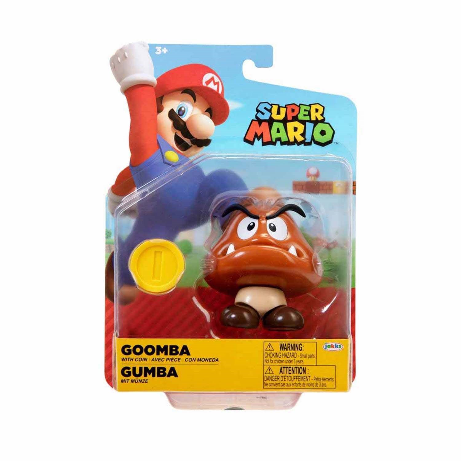 Giochi NTD Süper Mario Figür W27-411744-6-GEN Renkli
