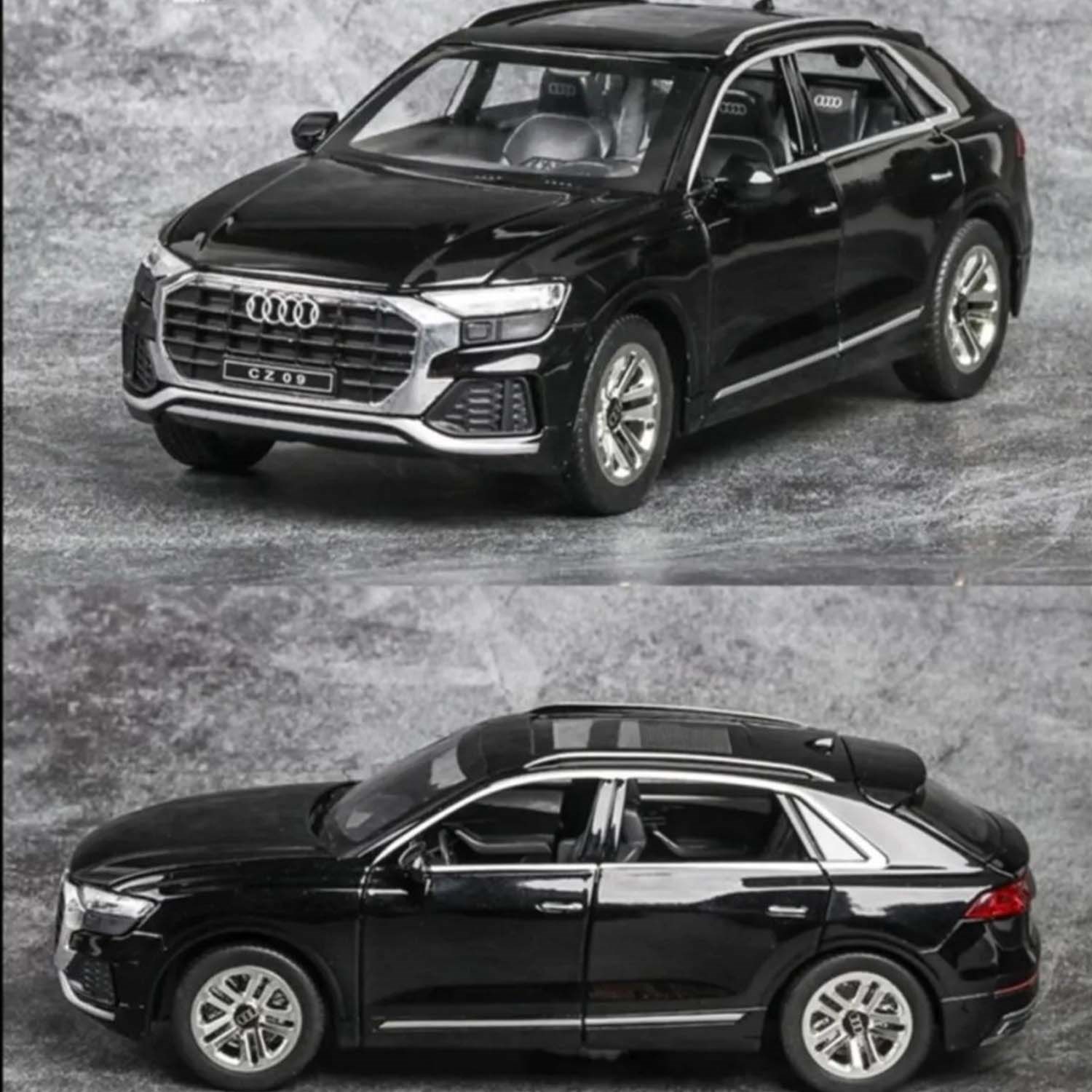 Prestij 1-24 Model Metal Audi Q8 Araba CZ114B Siyah