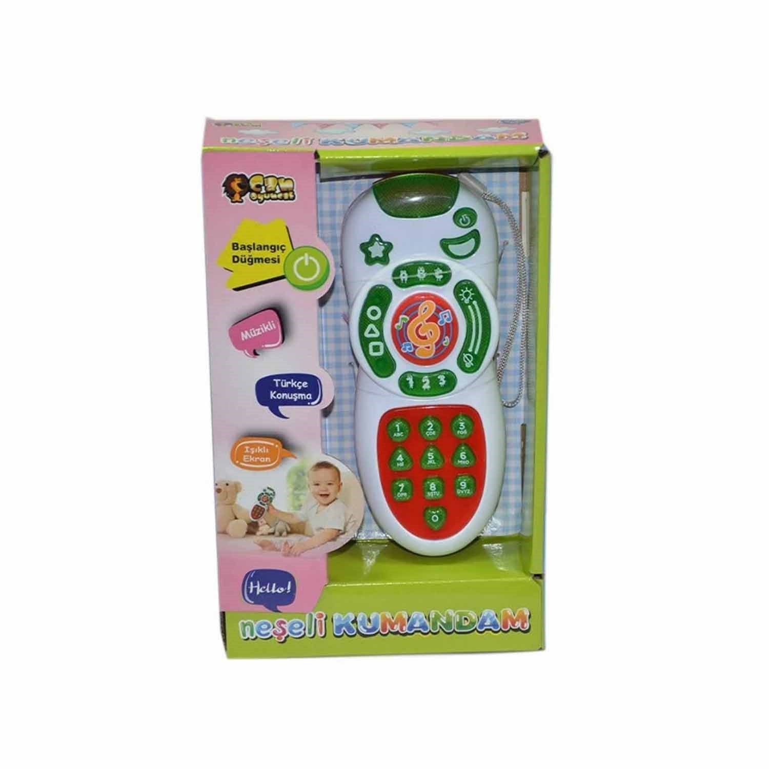 Can Toys Kutulu Pilli Müzikli Akıllı Kumandam CN1908 Beyaz