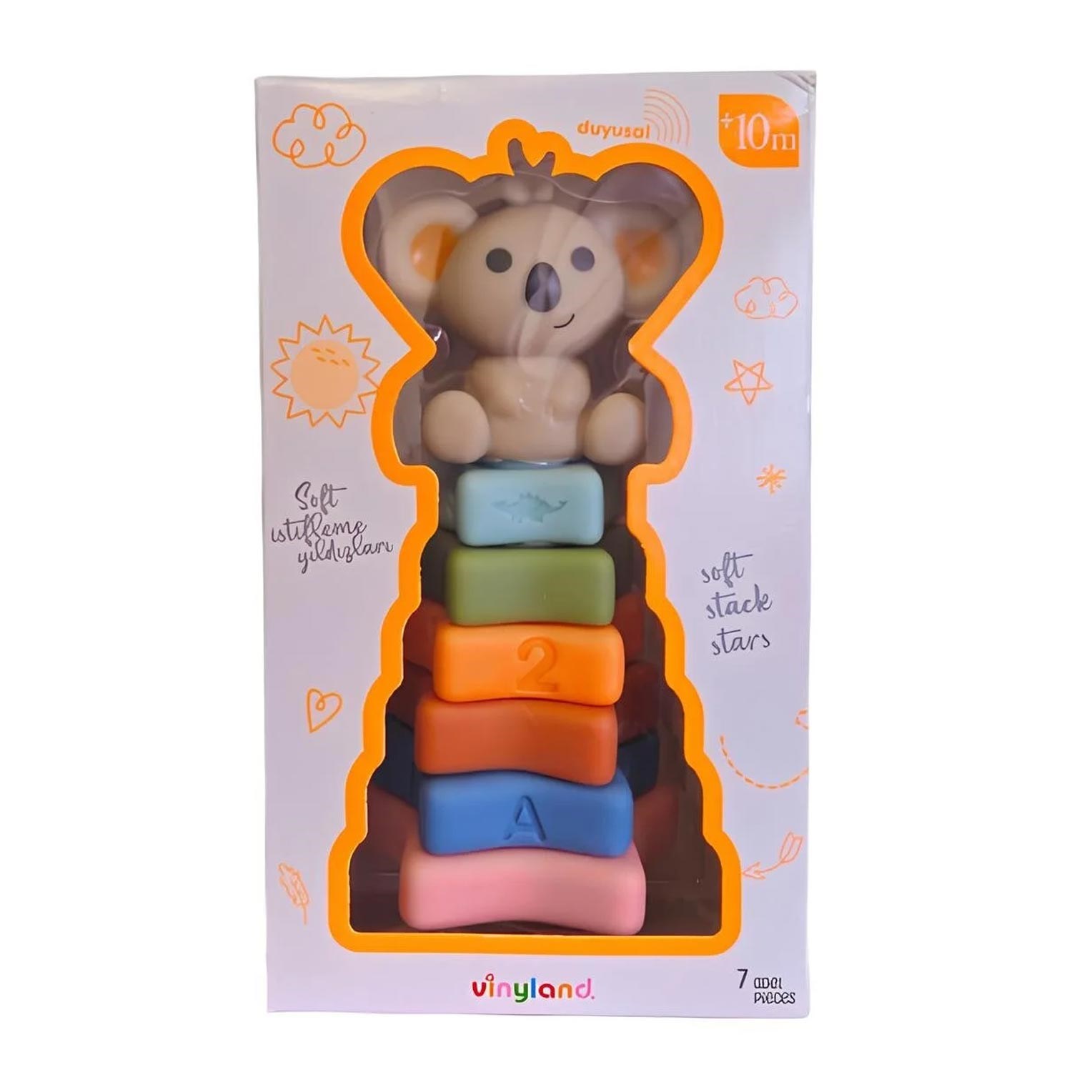 Erpa Soft 7'li İstifleme Yıldız Koala 661877 Renkli