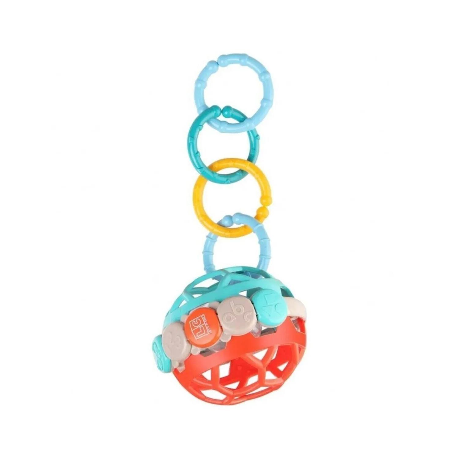 Let's Be Child Halkalı Top Çıngırak 30590 Renkli
