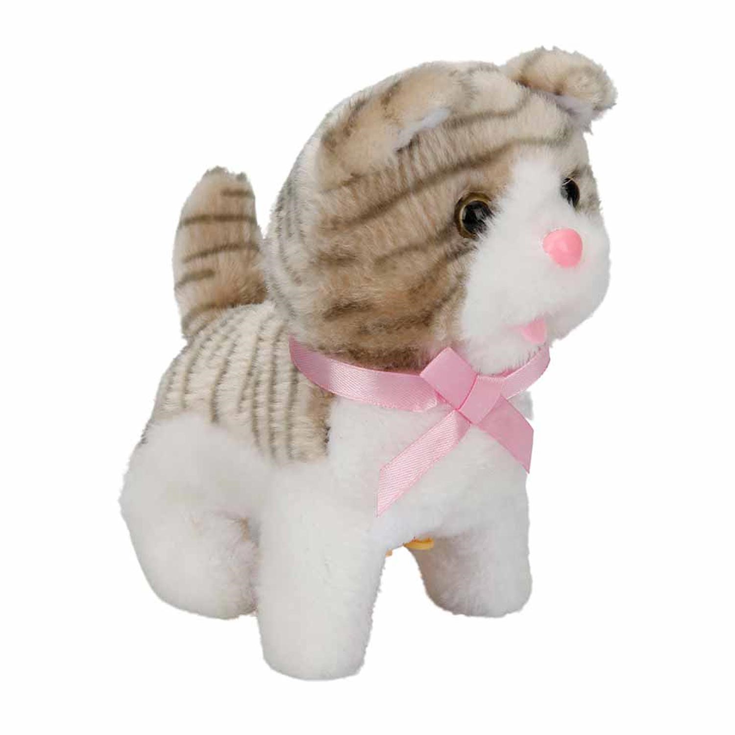 Puffy Friends Sevimli Peluş Kedicik S00047240 Beyaz