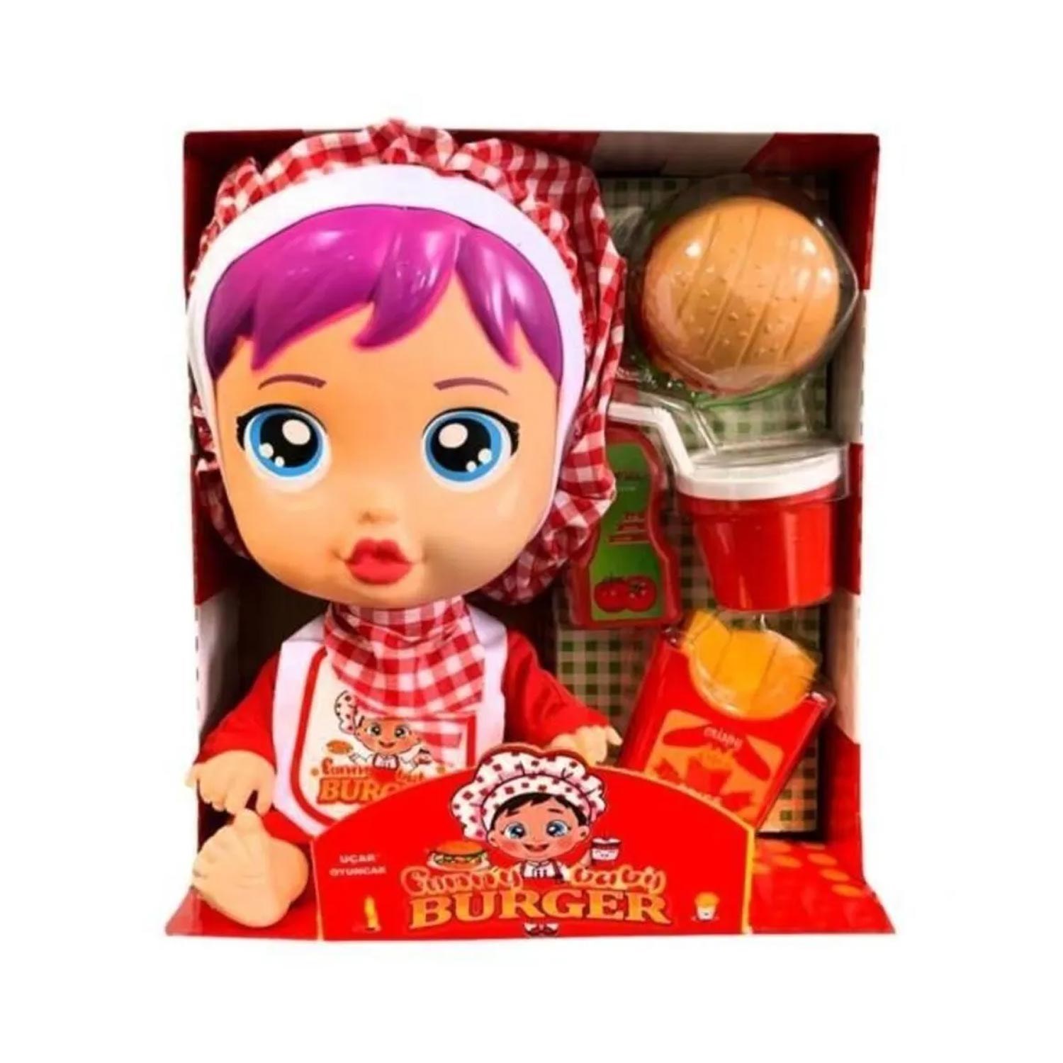 Uçar Kids Funny Baby Hamburger G07U Renkli