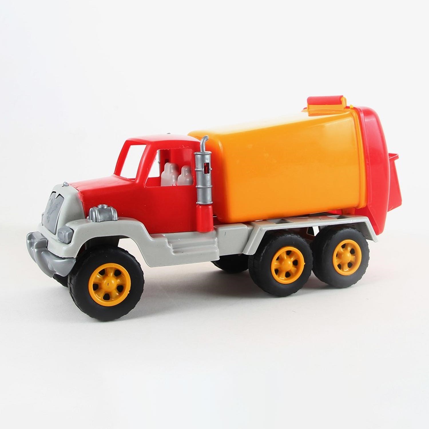 Uçar Kids Çöp Kamyonum 145 Kırmızı-Sarı