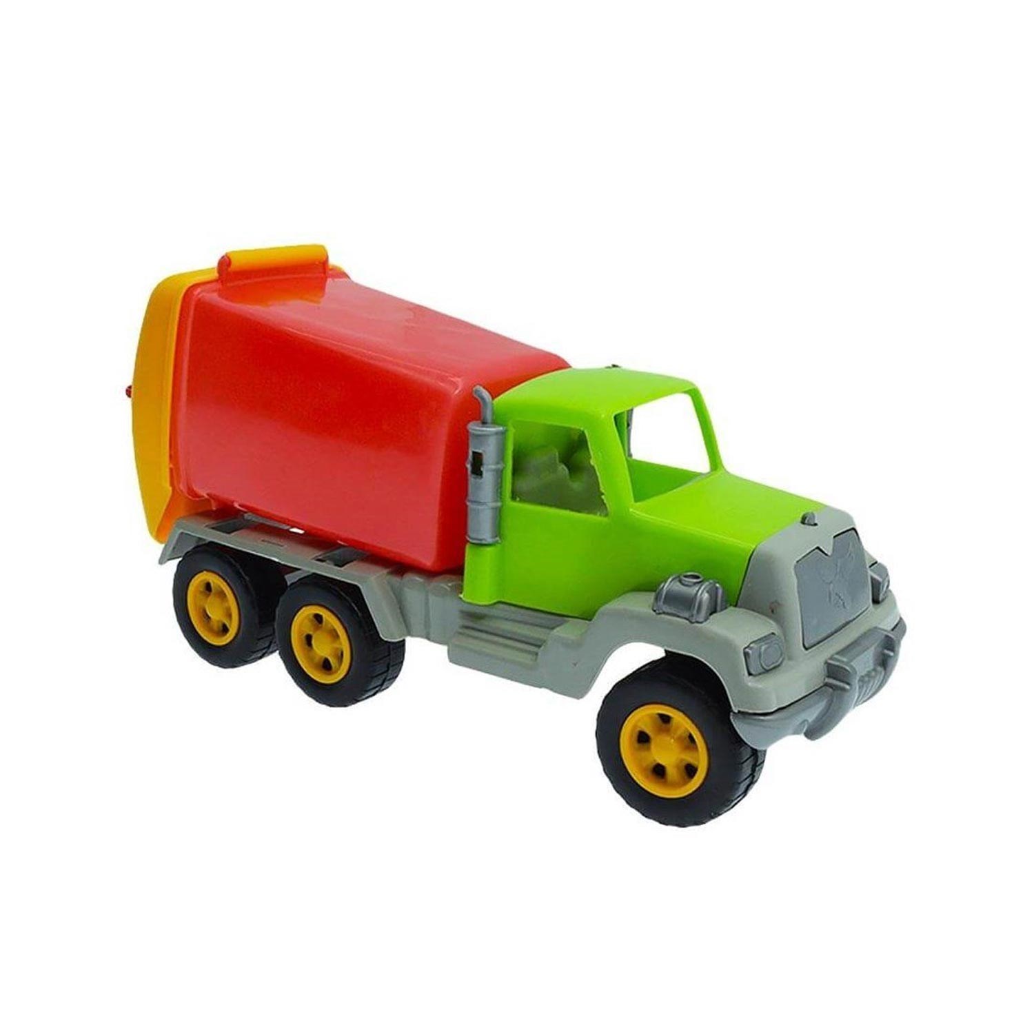 Uçar Kids Çöp Kamyonum 145 Kırmızı-Yeşil