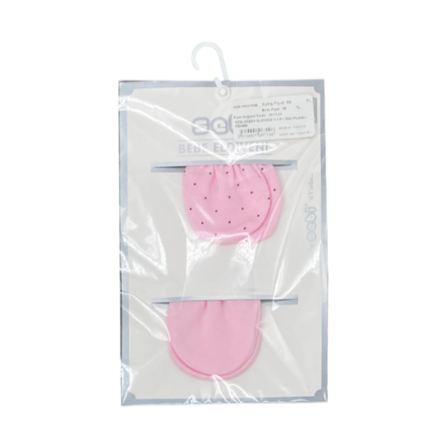Sebi Bebek Eldiveni 0-3 Ay 9903 Pembe