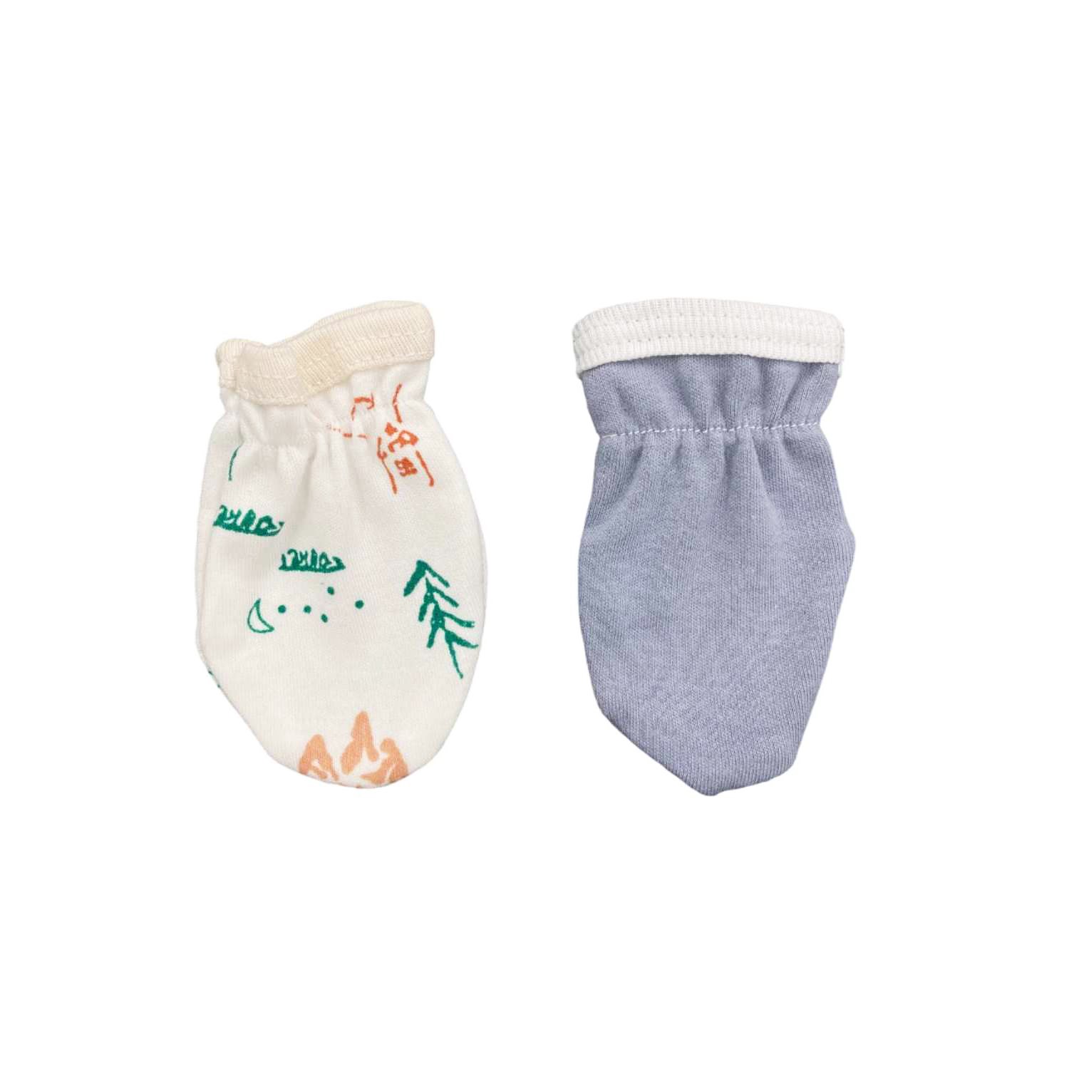 Sebi Bebek Eldiveni 0-3 Ay 9903 Ekru-Gri