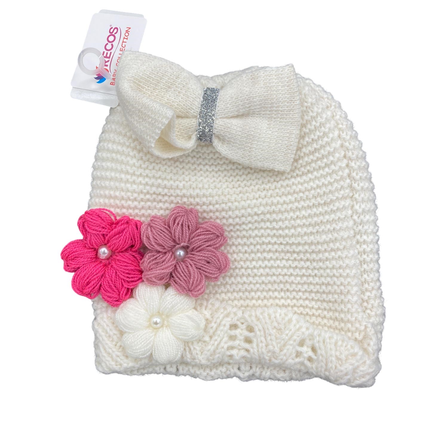 Recos Hattuş Bebek Şapka 041477 Krem