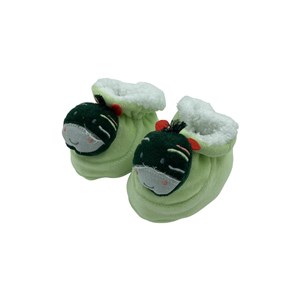 Minidamla Kadife Bebek Patiği 45087 Yeşil