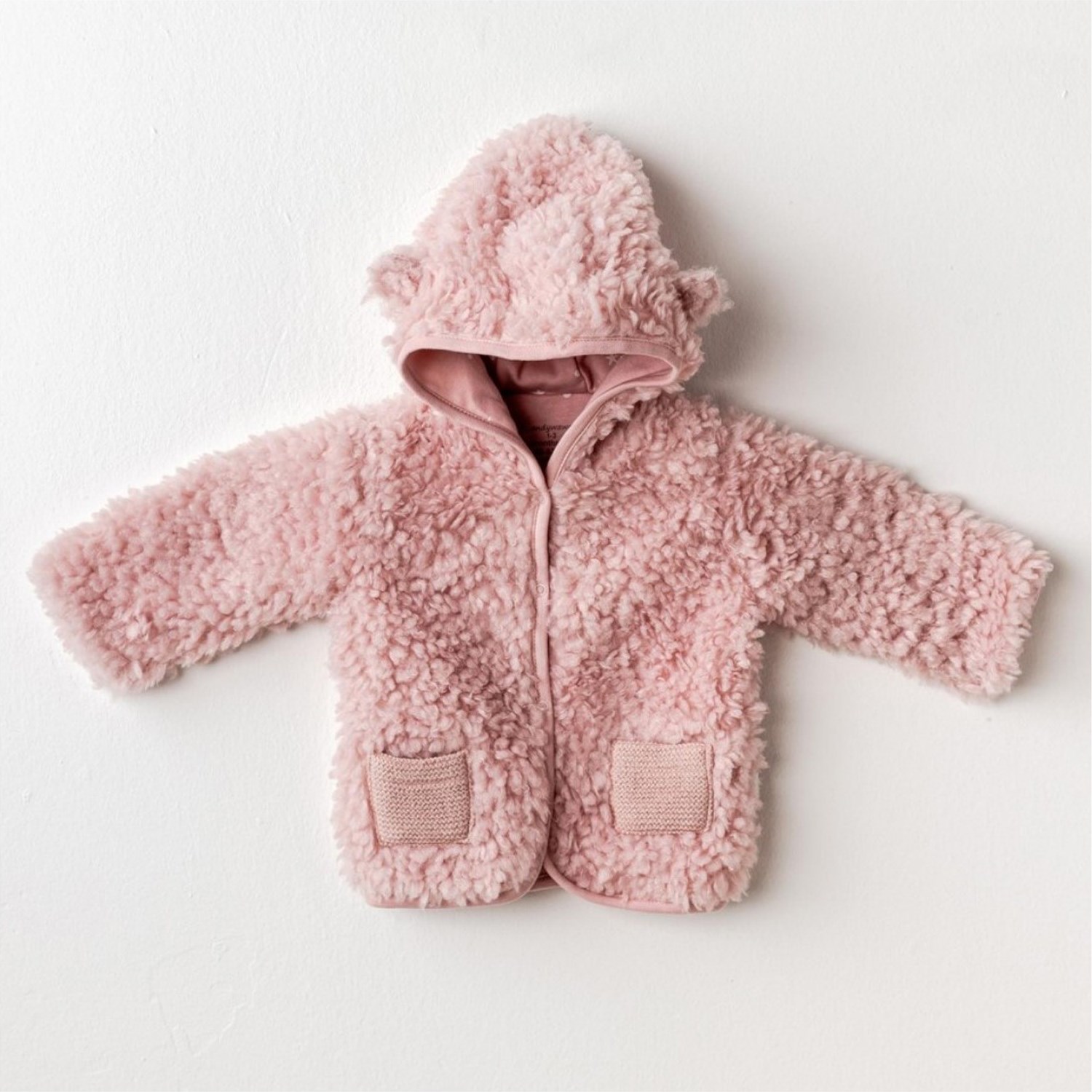 Andywawa Puppy Gazelle Bebek Mont AC25058 Pembe