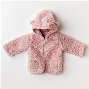 Andywawa Puppy Gazelle Bebek Mont AC25058 Pembe