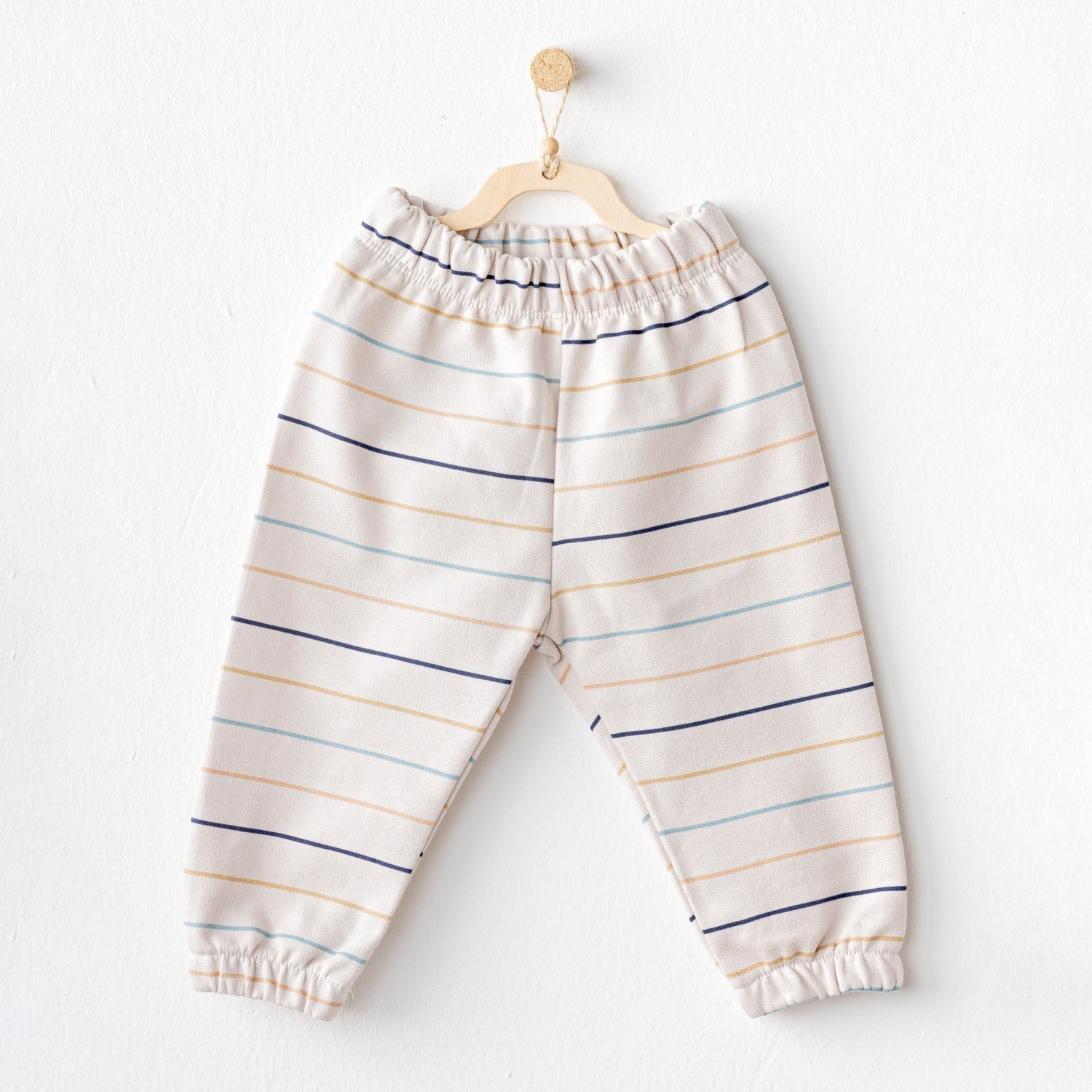 Andywawa Basic Bebek Pantolonu AC25964 Çizgili Taş